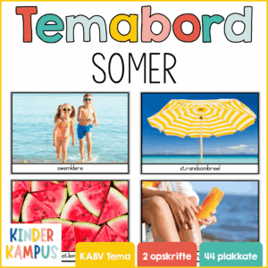 Temabord Prente - Somer | Seisoene | Kwartaal 1 | Graad R