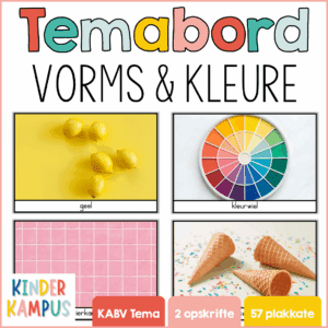 Temabord Prente – Vorms en Kleure Rondom Ons | Kwartaal 1 | Graad R