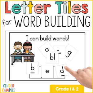 Word Building Letter Cards and Word Building Templates | Grade 1 and 2 Phonics