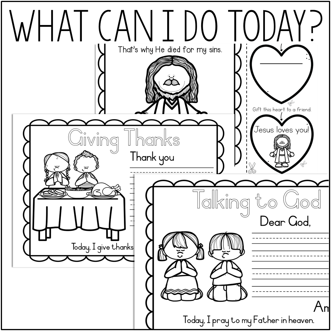 The Easter Bible Story | Worksheets and Crowns | Cut-and-Paste - Image 3